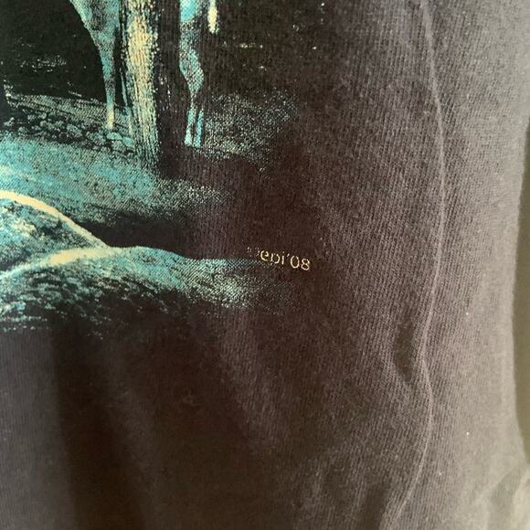 Vintage full moon deer buck tee shirt. Beautifully illustrated size medium . - Picture 4 of 8